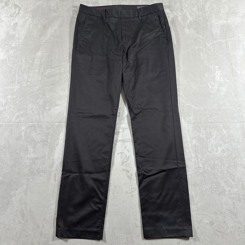 Bonobos Dress Pants Men 30x30 Black Slim Fit Chino Weekday Warrior Tuesday